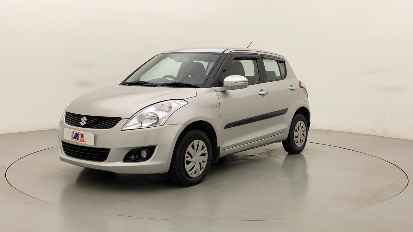 2014 Maruti Swift VXI, Petrol, Manual, 86,973 km, Left Front Diagonal