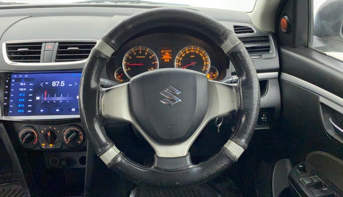 2014 Maruti Swift VXI, Petrol, Manual, 86,973 km, Steering Wheel Close Up