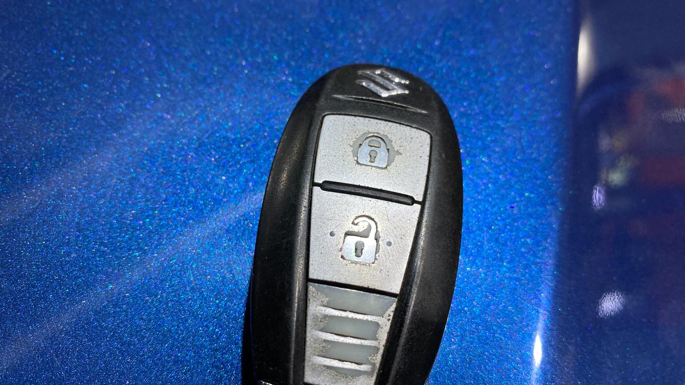 2019 Maruti Baleno ALPHA CVT PETROL 1.2, Petrol, Automatic, 51,545 km, Key Close Up