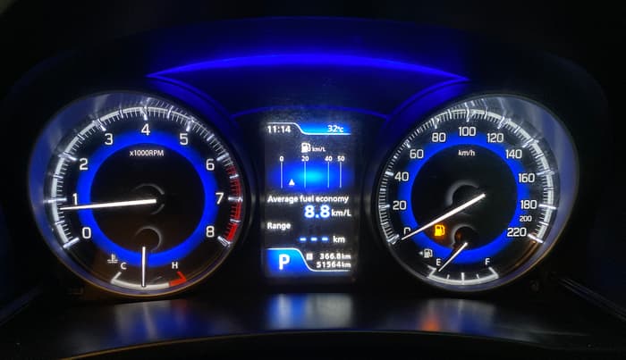 2019 Maruti Baleno ALPHA CVT PETROL 1.2, Petrol, Automatic, 51,545 km, Odometer Image