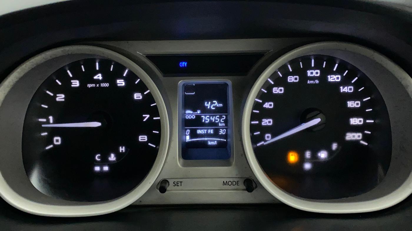 2017 Tata Tiago XZ PETROL, Petrol, Manual, 75,452 km, Odometer Image