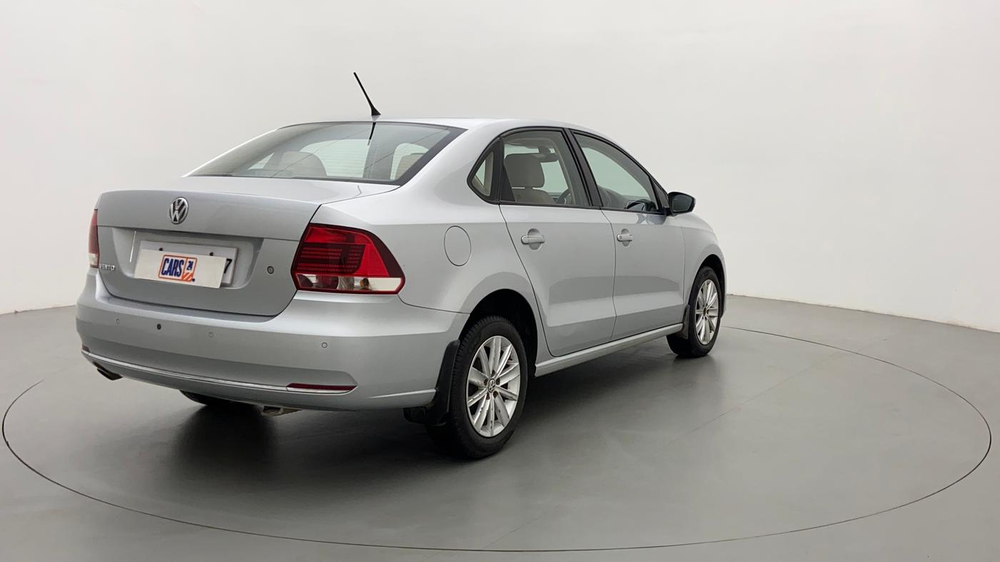 2016 Volkswagen Vento HIGHLINE PETROL, Petrol, Manual, 62,549 km, Right Back Diagonal