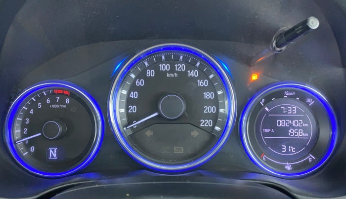 2014 Honda City VX CVT PETROL, Petrol, Automatic, 82,852 km, Odometer Image
