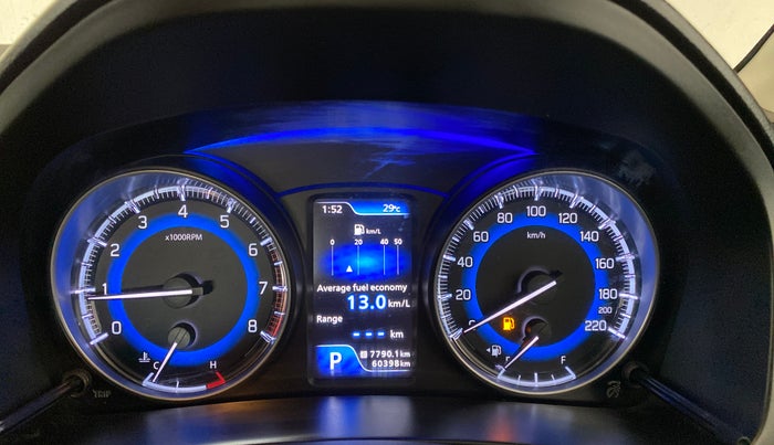 2021 Maruti Baleno ZETA CVT PETROL 1.2, Petrol, Automatic, 60,396 km, Odometer Image