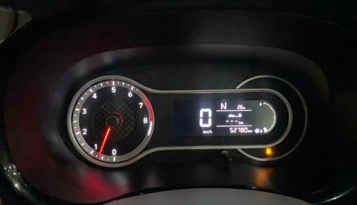 2020 Hyundai AURA SX PLUS 1.2 AMT, Petrol, Automatic, 52,764 km, Odometer Image