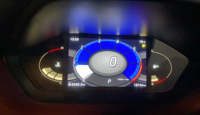 2023 Nissan MAGNITE XV PREMIUM TURBO CVT, Petrol, Automatic, 18,724 km, Odometer Image