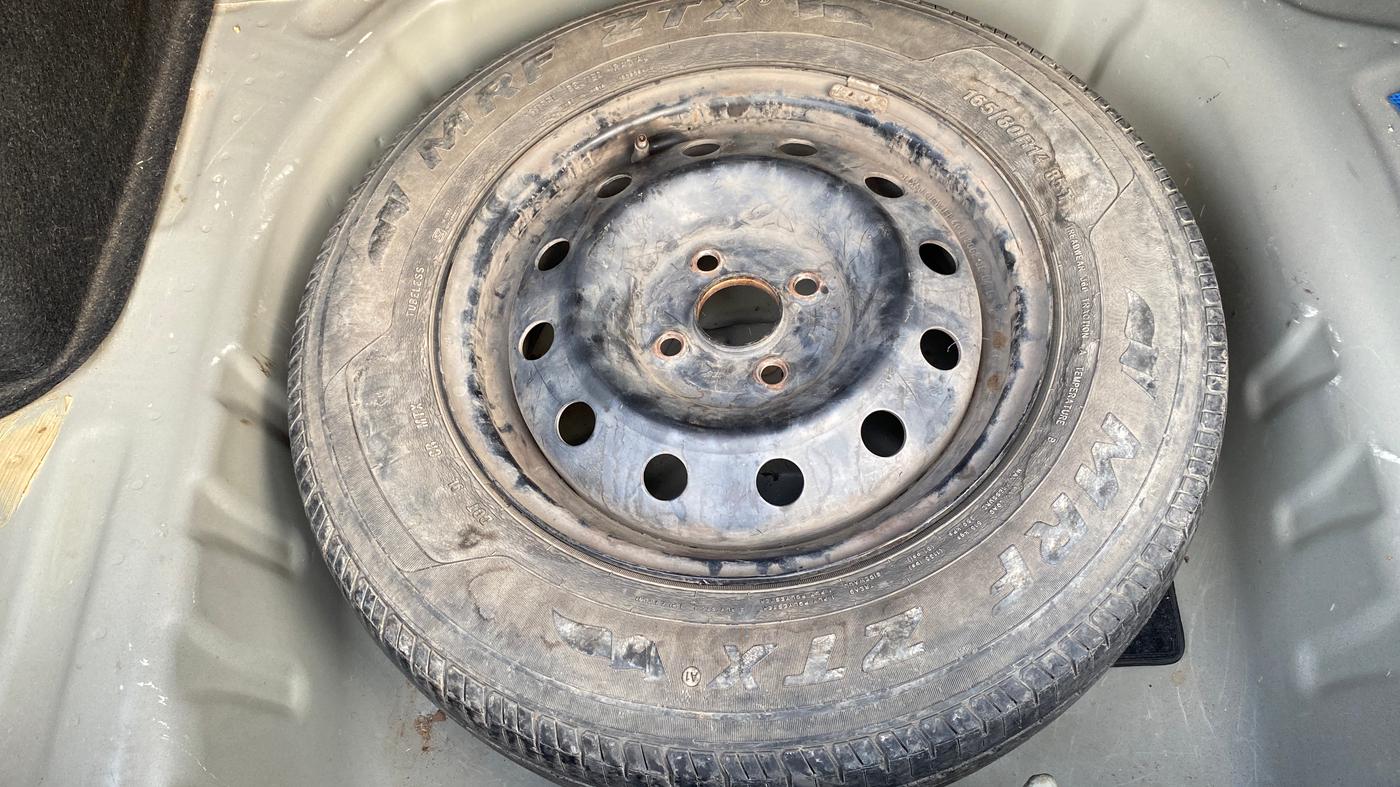 2019 Maruti Dzire VXI, Petrol, Manual, 74,680 km, Spare Tyre