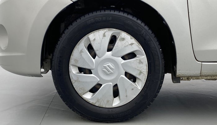 2014 Maruti Celerio VXI d, Petrol, Manual, 90,008 km, Left Front Wheel