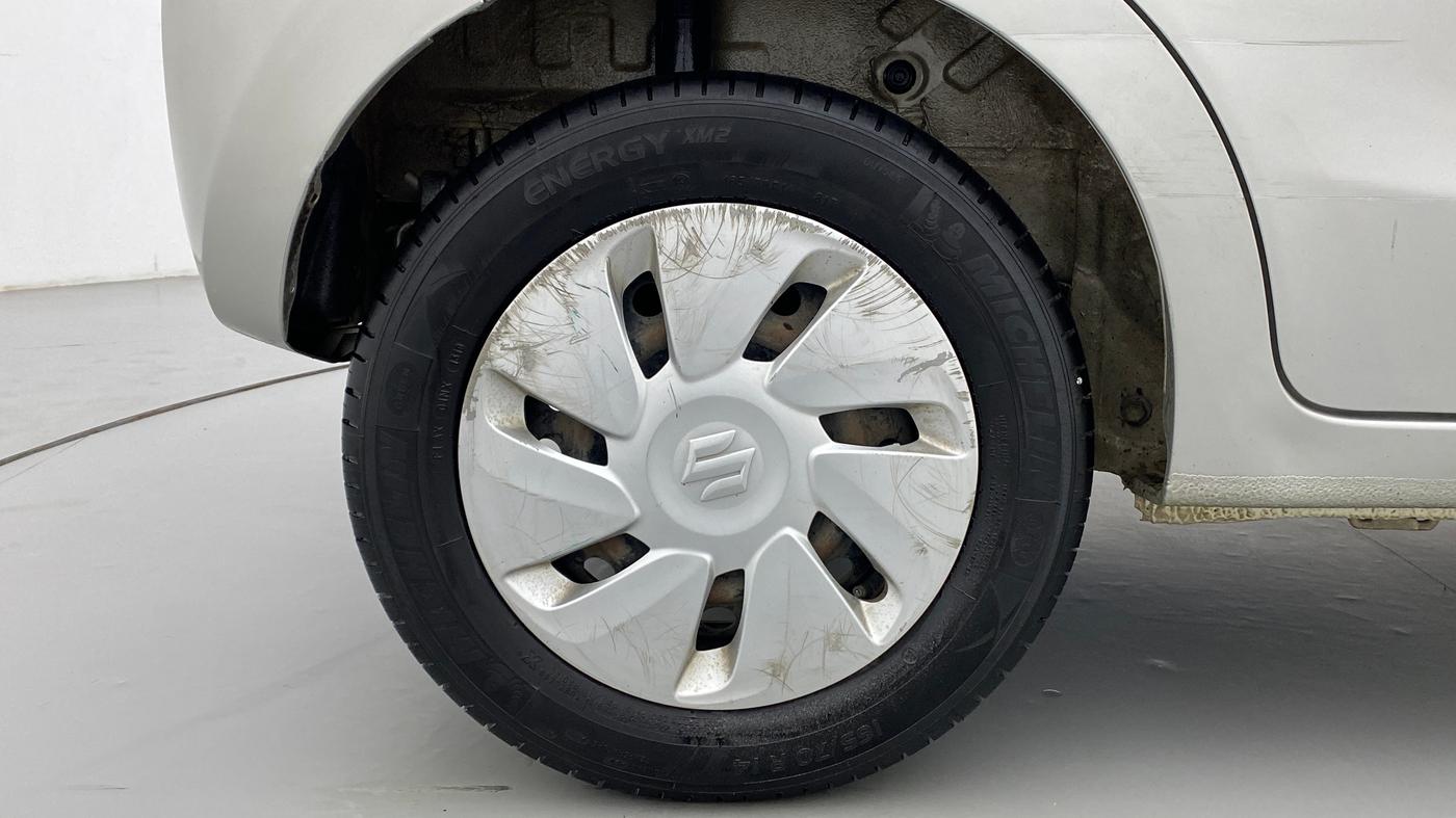 2014 Maruti Celerio VXI d, Petrol, Manual, 90,008 km, Right Rear Wheel