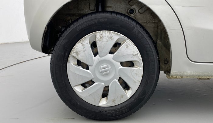2014 Maruti Celerio VXI d, Petrol, Manual, 90,008 km, Right Rear Wheel