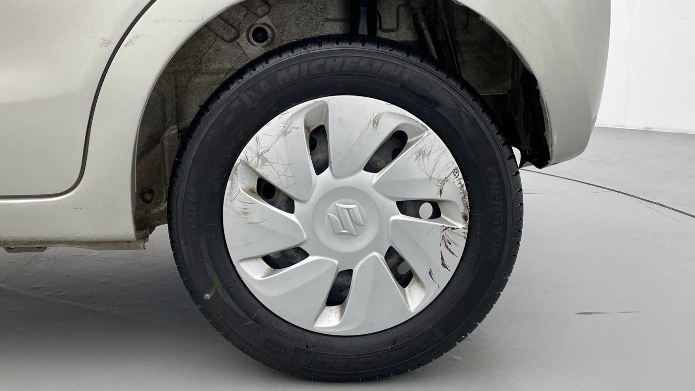 2014 Maruti Celerio VXI d, Petrol, Manual, 90,008 km, Left Rear Wheel