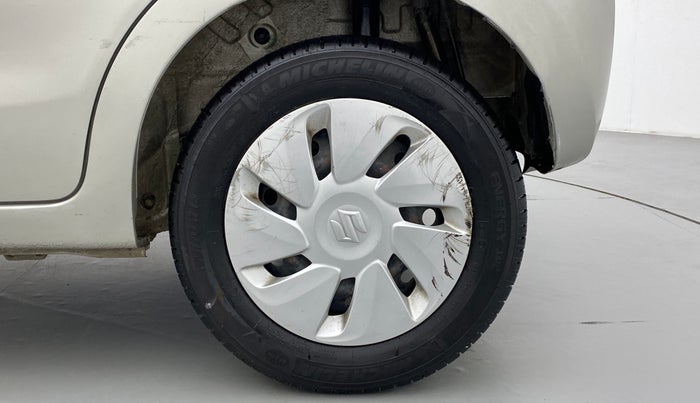 2014 Maruti Celerio VXI d, Petrol, Manual, 90,008 km, Left Rear Wheel