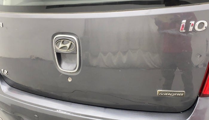 2012 Hyundai i10 MAGNA 1.2, Petrol, Manual, 59,627 km, Dicky (Boot door) - Slightly dented