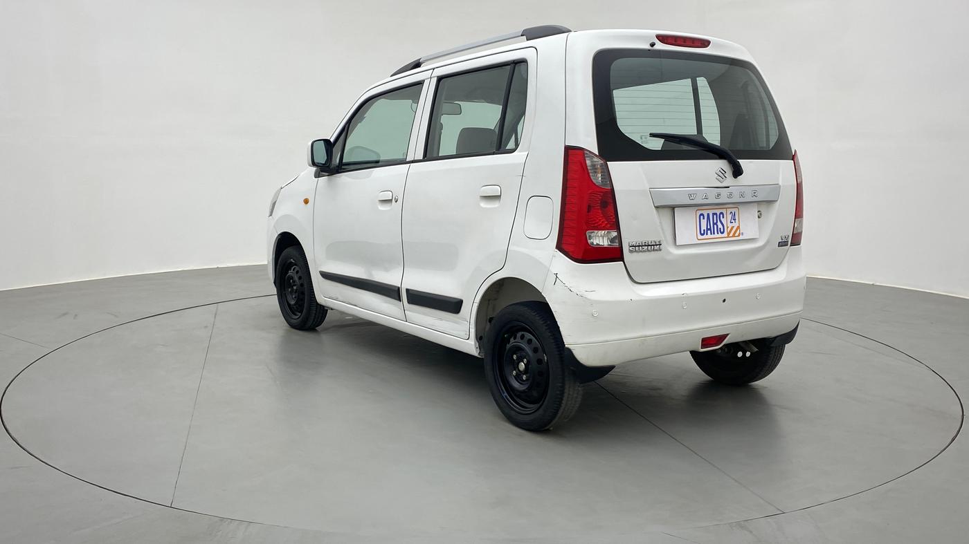 2016 Maruti Wagon R 1.0 VXI AMT, Petrol, Automatic, 48,397 km, Left Back Diagonal