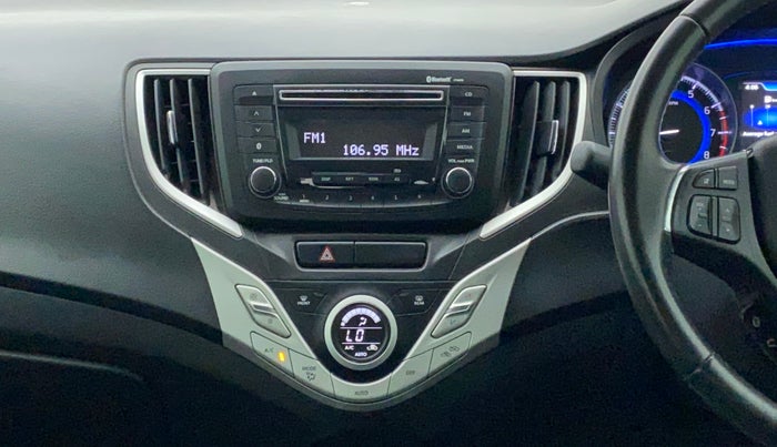 2017 Maruti Baleno ZETA PETROL 1.2, Petrol, Manual, 52,011 km, Air Conditioner
