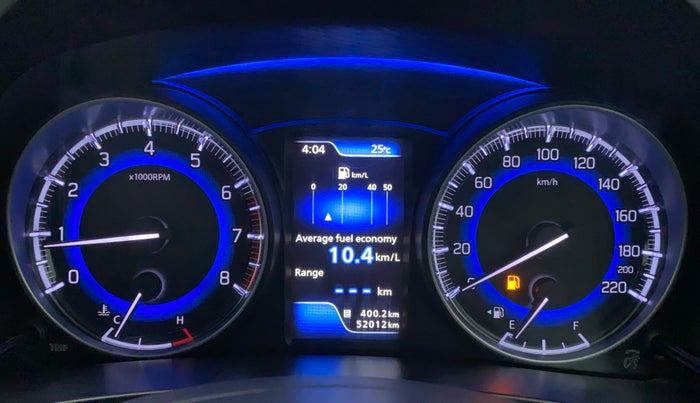 2017 Maruti Baleno ZETA PETROL 1.2, Petrol, Manual, 52,011 km, Odometer Image