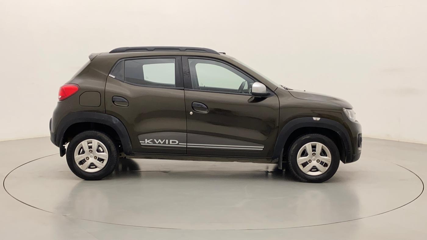 2018 Renault Kwid RXT 1.0 AMT (O), Petrol, Automatic, 44,462 km, Right Side View