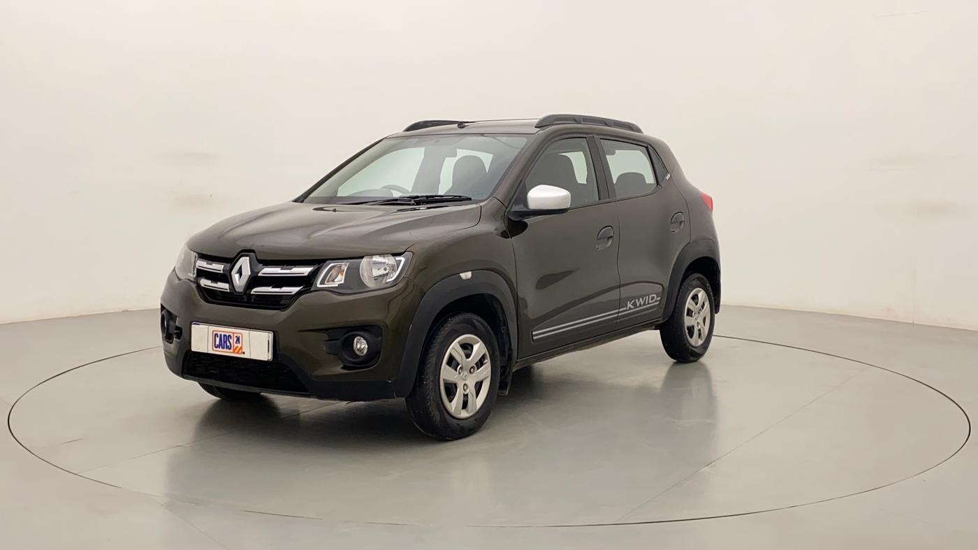 2018 Renault Kwid RXT 1.0 AMT (O), Petrol, Automatic, 44,462 km, Left Front Diagonal