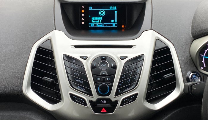 2014 Ford Ecosport 1.5 TITANIUMTDCI OPT, Diesel, Manual, 50,881 km, Infotainment System