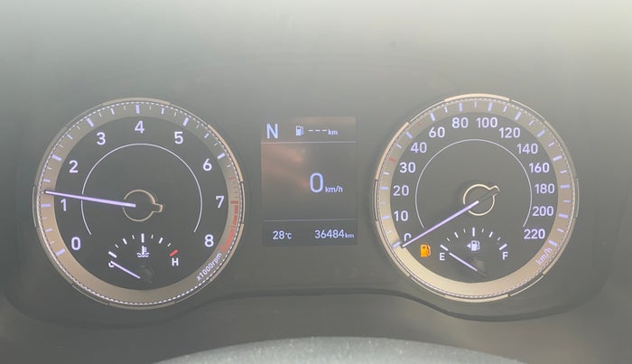 2021 Hyundai VENUE SX 1.0 TURBO IMT, Petrol, Manual, 36,448 km, Odometer Image