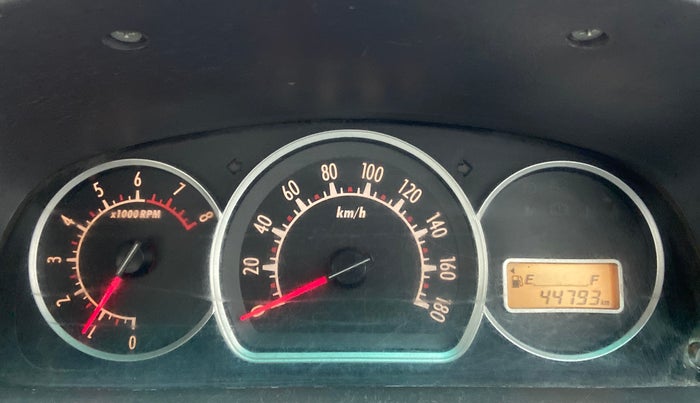 2012 Maruti Alto K10 VXI, Petrol, Manual, 44,793 km, Odometer Image