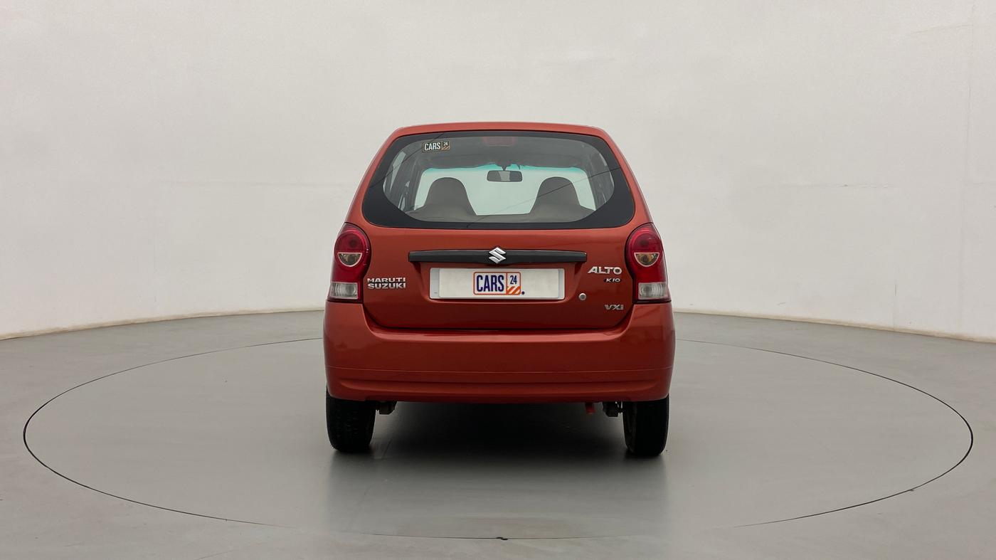 2012 Maruti Alto K10 VXI, Petrol, Manual, 44,793 km, Back/Rear
