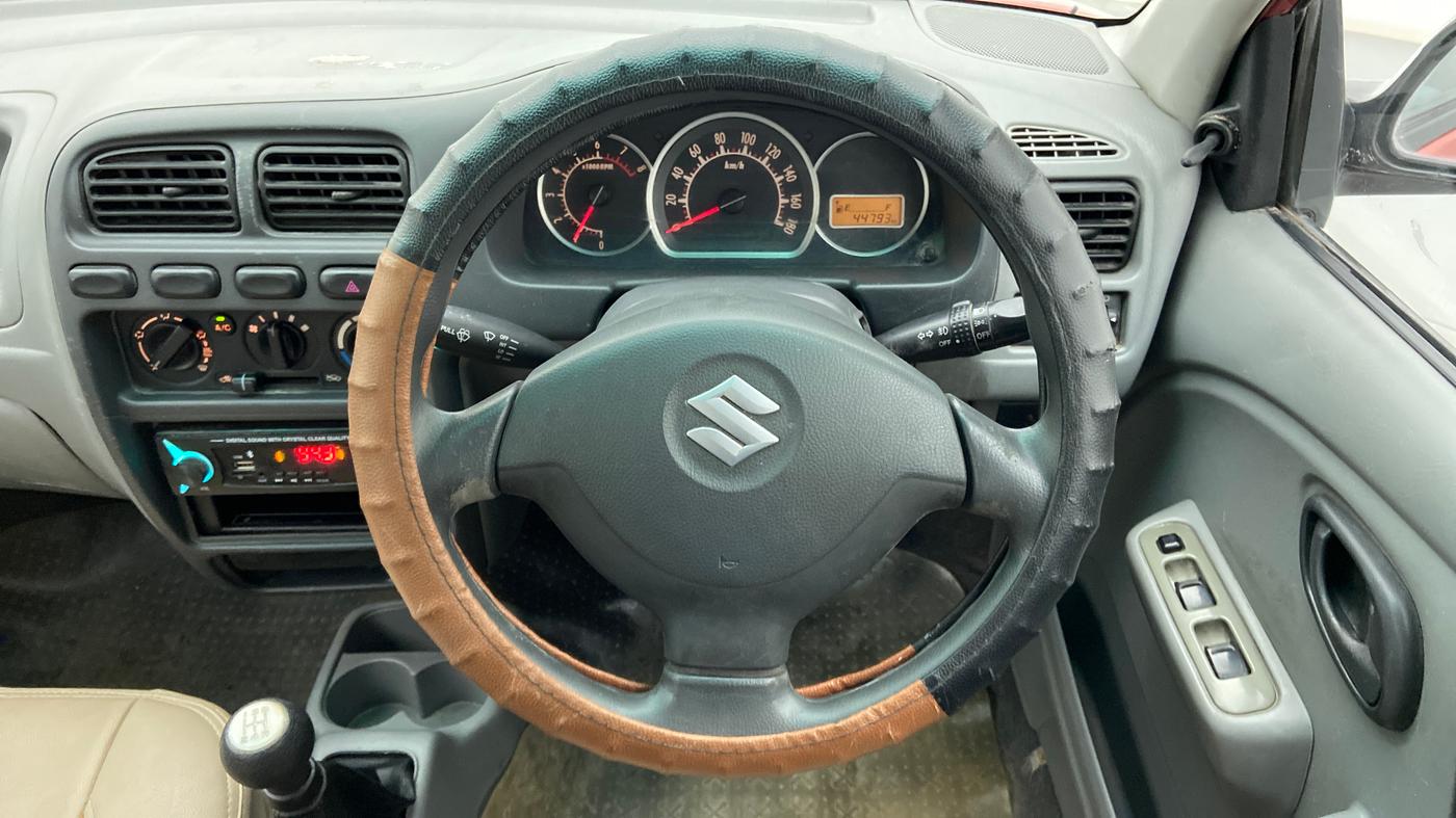 2012 Maruti Alto K10 VXI, Petrol, Manual, 44,793 km, Steering Wheel Close Up
