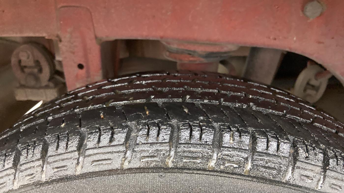 2012 Maruti Alto K10 VXI, Petrol, Manual, 44,793 km, Right Rear Tyre Tread