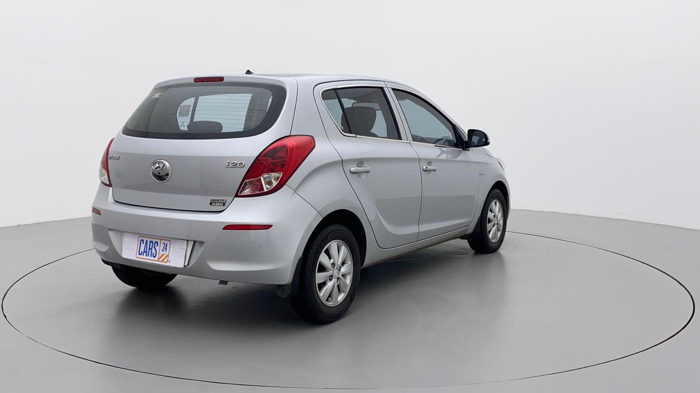 2013 Hyundai i20 SPORTZ 1.2, Petrol, Manual, 52,896 km, Right Back Diagonal