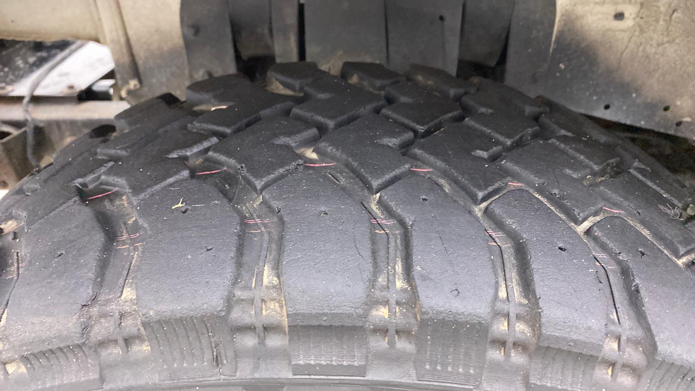 2018 Mahindra Thar CRDE 4X4 BS IV, Diesel, Manual, 32,910 km, Left Front Tyre Tread
