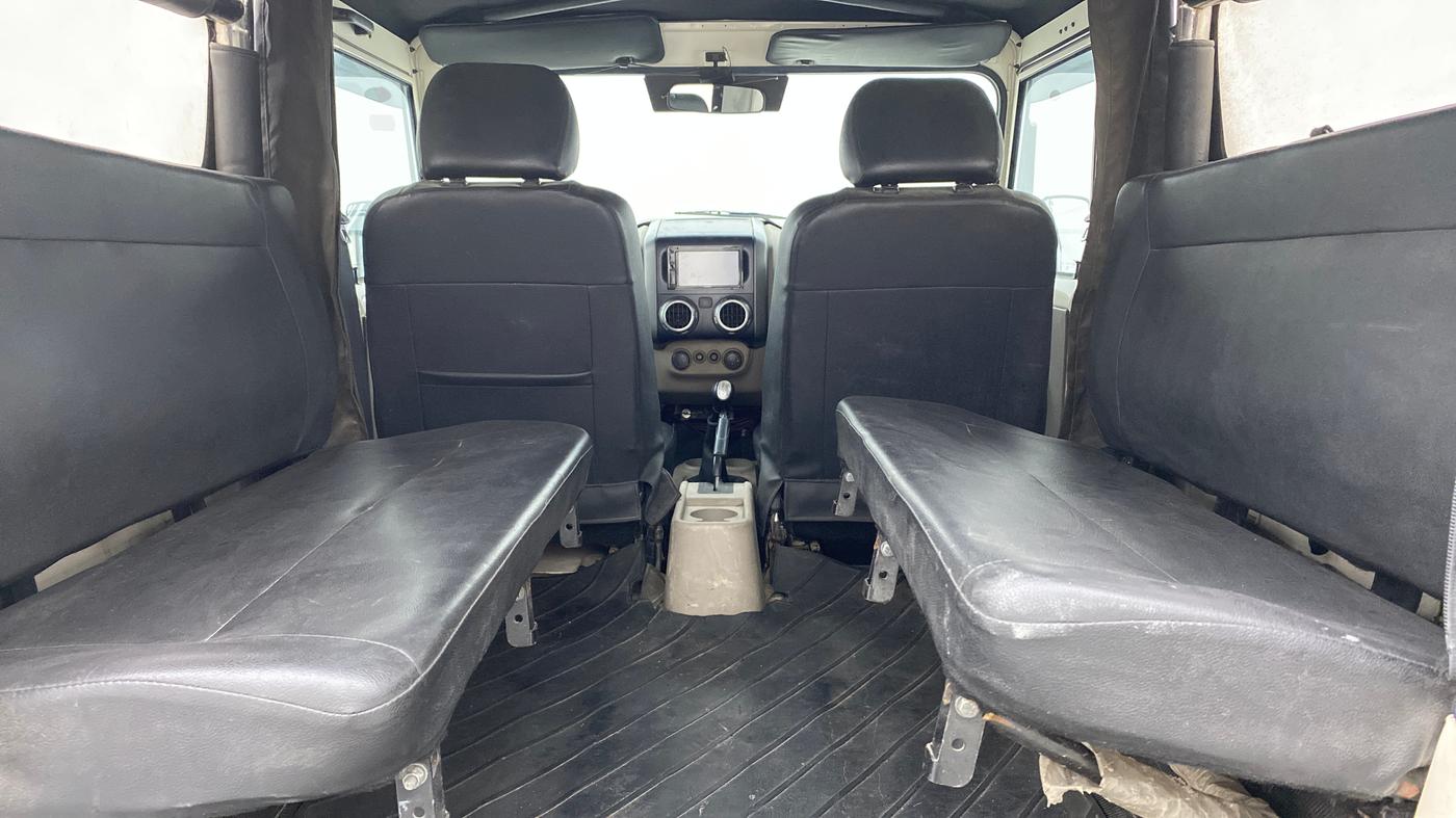 2018 Mahindra Thar CRDE 4X4 BS IV, Diesel, Manual, 32,910 km, Right Side Rear Door Cabin