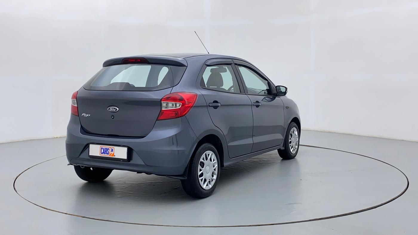 2017 Ford New Figo 1.2 TREND, Petrol, Manual, 30,490 km, Right Back Diagonal (45- Degree) View