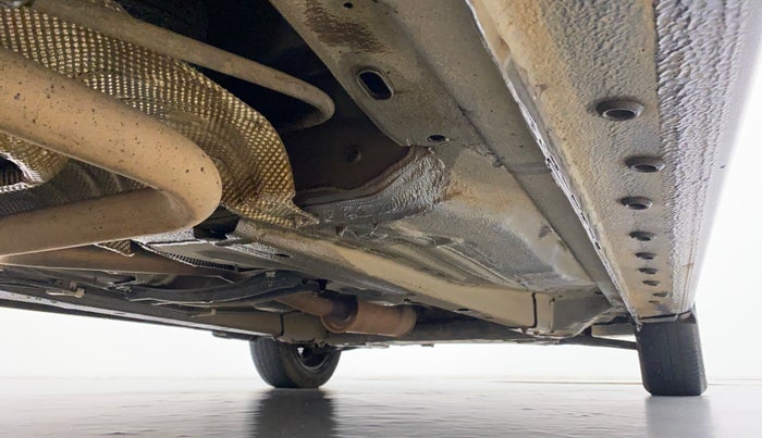 2017 Ford New Figo 1.2 TREND, Petrol, Manual, 30,490 km, Rear right underbody view