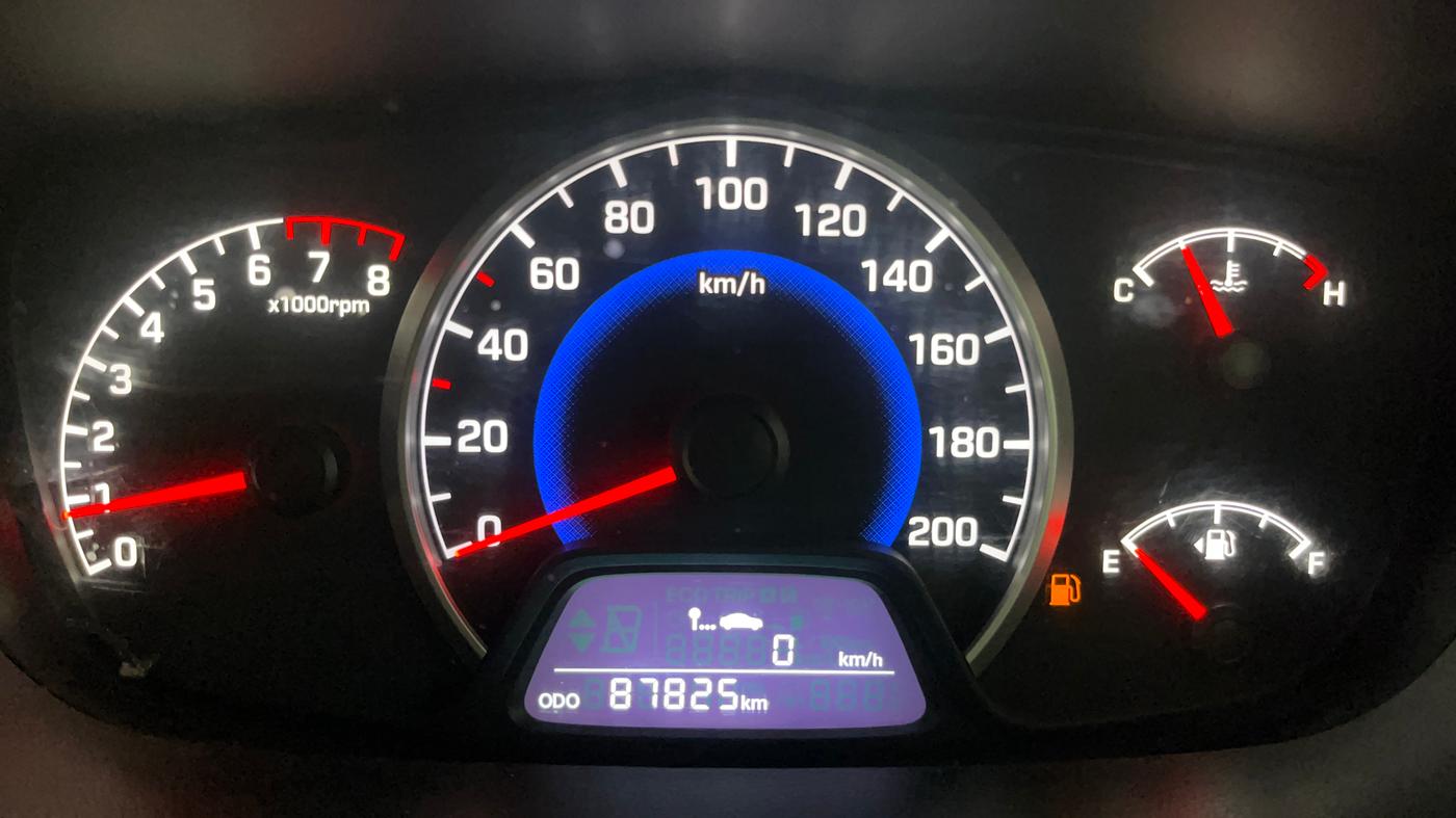 2019 Hyundai Grand i10 SPORTZ 1.2 KAPPA VTVT, Petrol, Manual, 87,894 km, Odometer Image