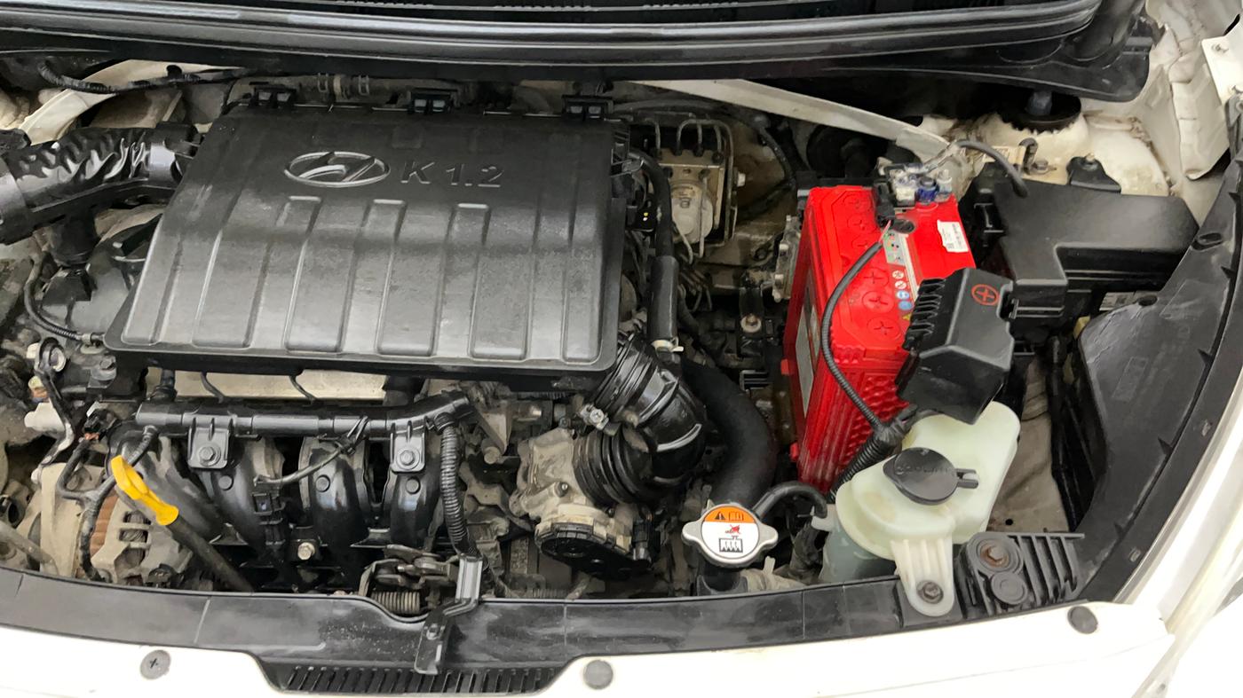 2019 Hyundai Grand i10 SPORTZ 1.2 KAPPA VTVT, Petrol, Manual, 87,894 km, Engine View - Left