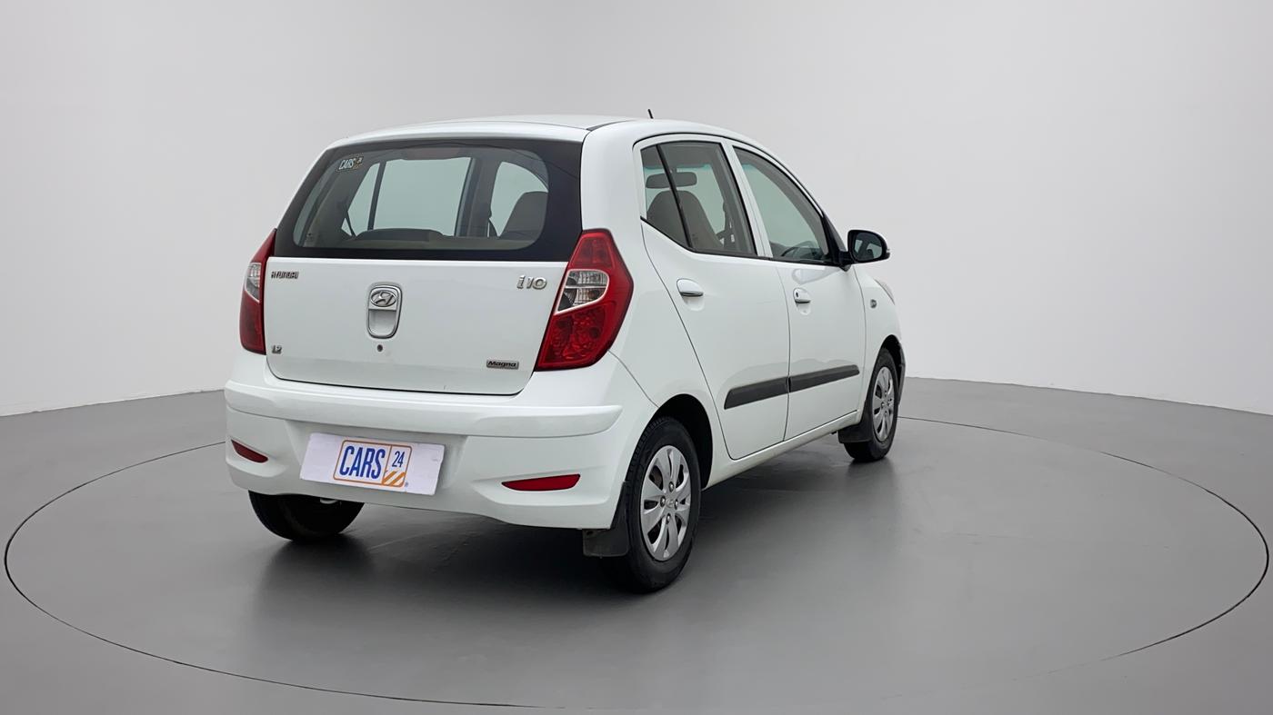 2011 Hyundai i10 MAGNA 1.2, Petrol, Manual, 1,04,481 km, Right Back Diagonal