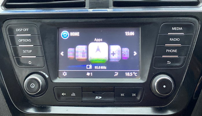 2017 Tata TIGOR XZ (O) PETROL, Petrol, Manual, 1,15,265 km, Infotainment System
