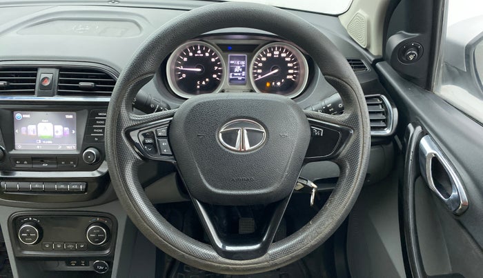 2017 Tata TIGOR XZ (O) PETROL, Petrol, Manual, 1,15,265 km, Steering Wheel Close Up