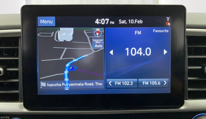 2021 Hyundai VENUE SX PLUS 1.0 TURBO DCT, Petrol, Automatic, 44,107 km, Infotainment System