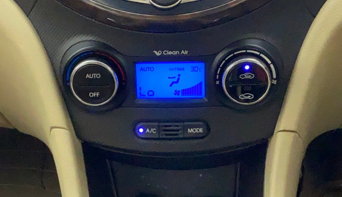 2013 Hyundai Verna FLUIDIC 1.6 VTVT EX, Petrol, Manual, 41,908 km, Automatic Climate Control