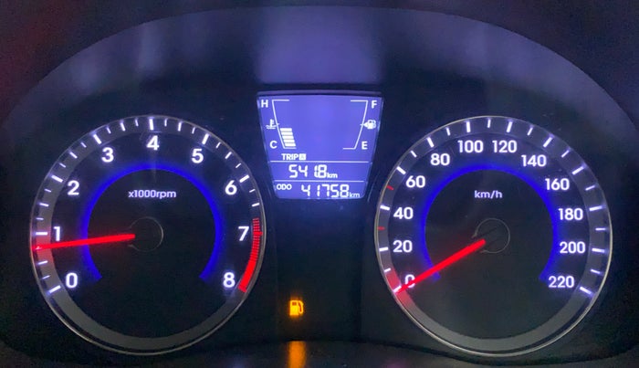 2013 Hyundai Verna FLUIDIC 1.6 VTVT EX, Petrol, Manual, 41,908 km, Odometer Image