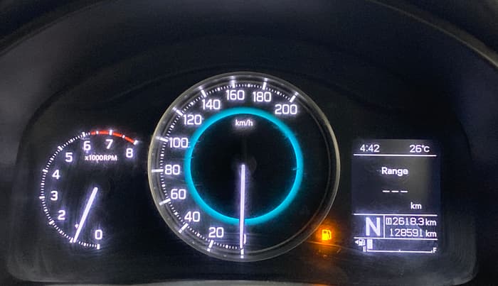 2017 Maruti IGNIS ZETA 1.2 AMT, Petrol, Automatic, 1,28,560 km, Odometer Image