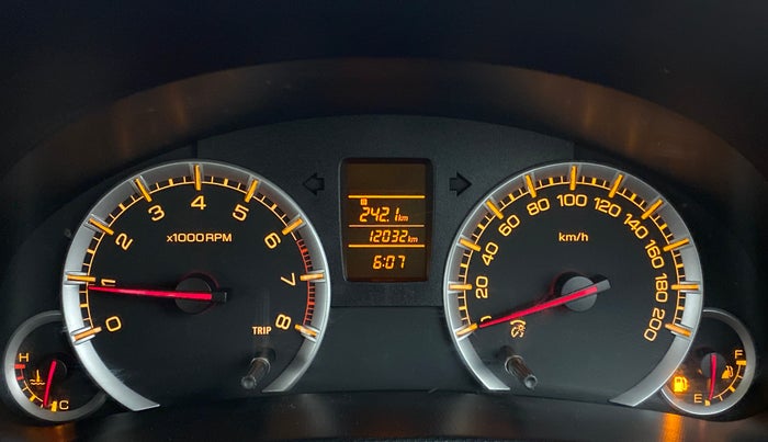 2013 Maruti Swift Dzire VXI Regal Limited edition, Petrol, Manual, 12,032 km, Odometer Image