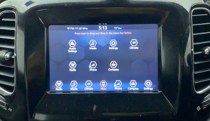 2018 Jeep Compass LIMITED 1.4 PETROL AT, Petrol, Automatic, 77,892 km, Infotainment System