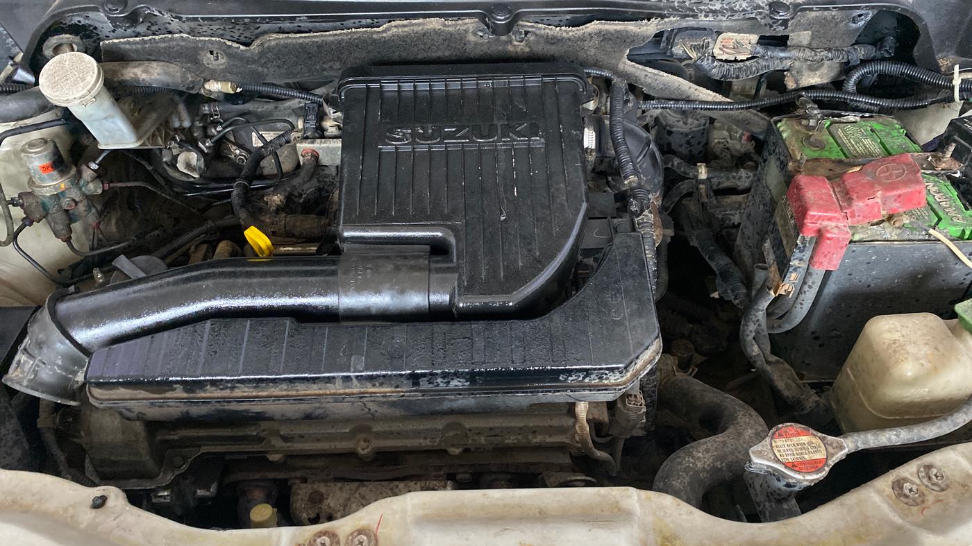 2015 Maruti Ertiga VXI CNG, CNG, Manual, 1,26,693 km, Engine View