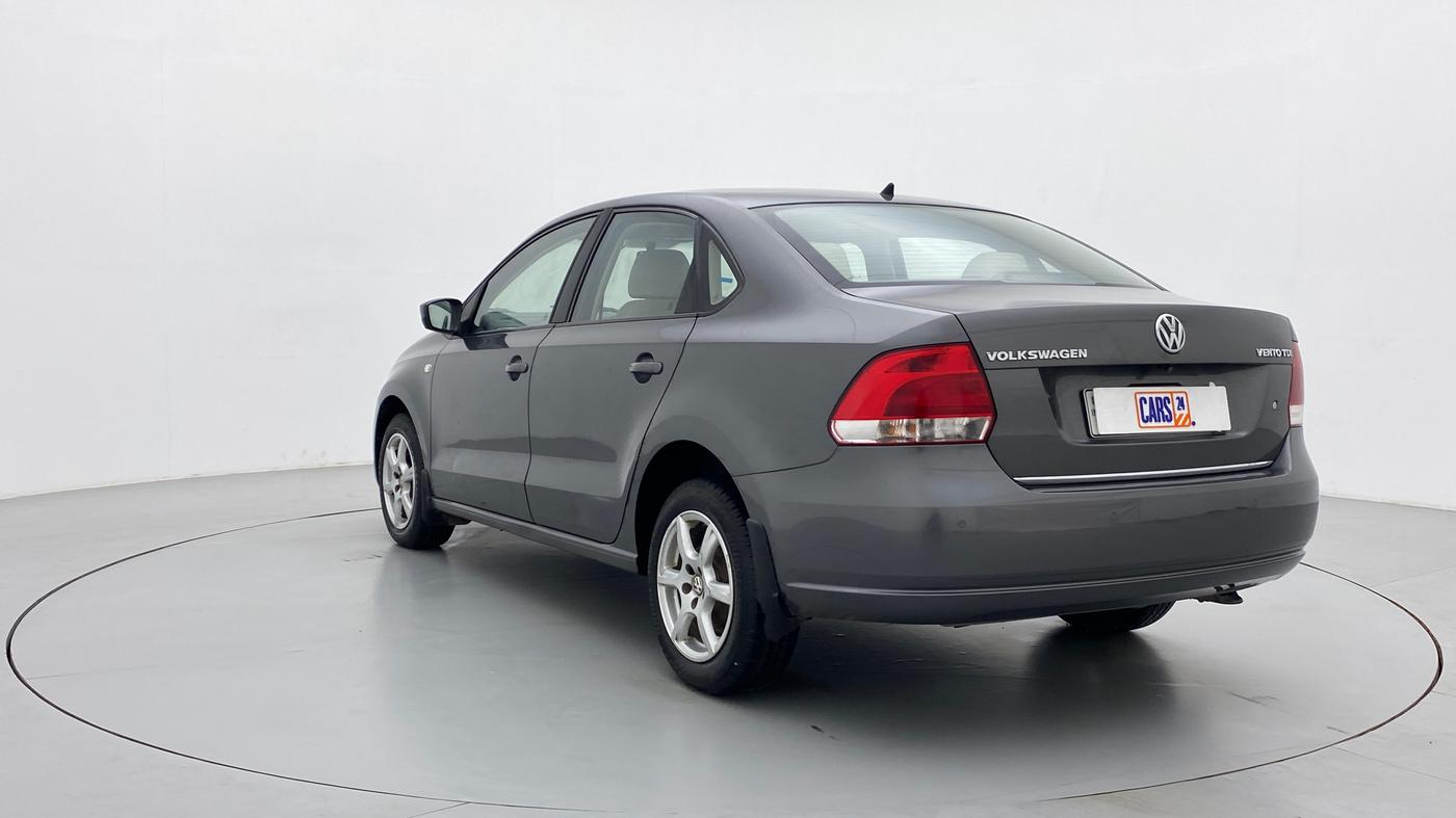 2014 Volkswagen Vento HIGHLINE DIESEL, Diesel, Manual, 89,558 km, Left Back Diagonal