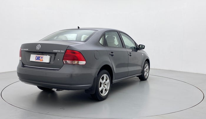 2014 Volkswagen Vento HIGHLINE DIESEL, Diesel, Manual, 89,558 km, Right Back Diagonal