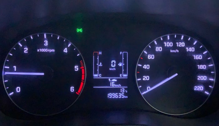 2016 Hyundai Creta 1.6 SX CRDI, Diesel, Manual, 1,99,598 km, Odometer Image