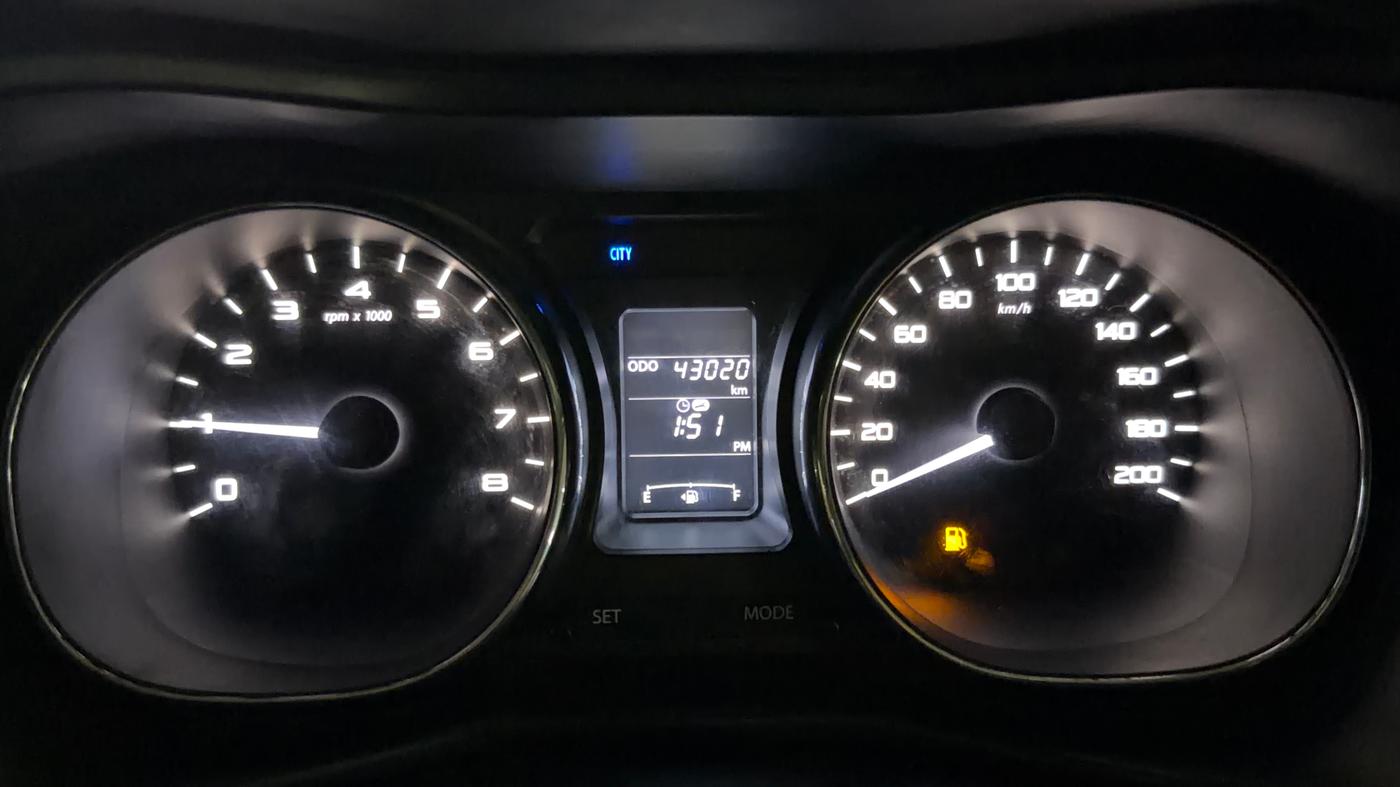 2019 Tata NEXON XZ PETROL, Petrol, Manual, 43,020 km, Odometer Image