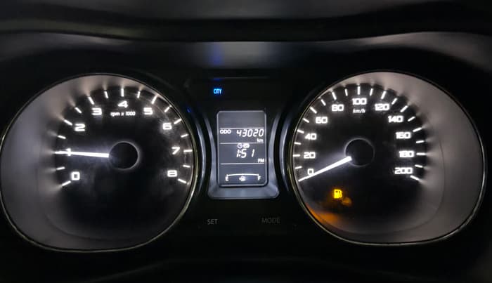 2019 Tata NEXON XZ PETROL, Petrol, Manual, 43,020 km, Odometer Image